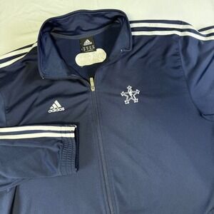 Adidas NBA on TNT All Star Promotional Jacket Black Full Zip Men's Size XL